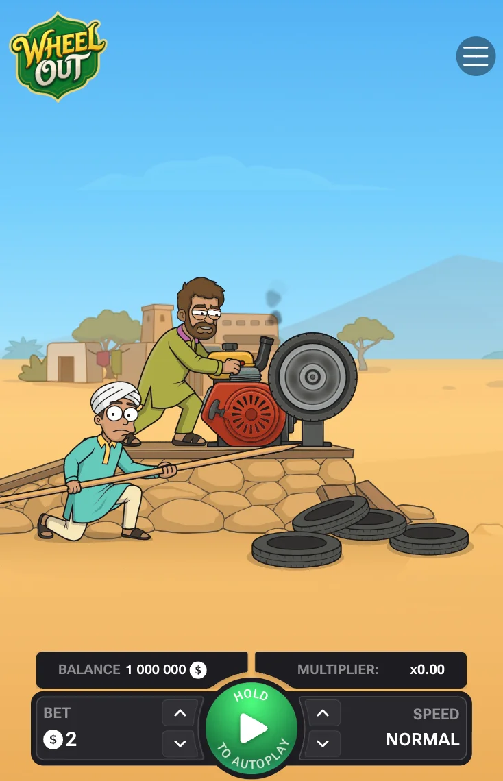 Wheel Out affiliate landing preview